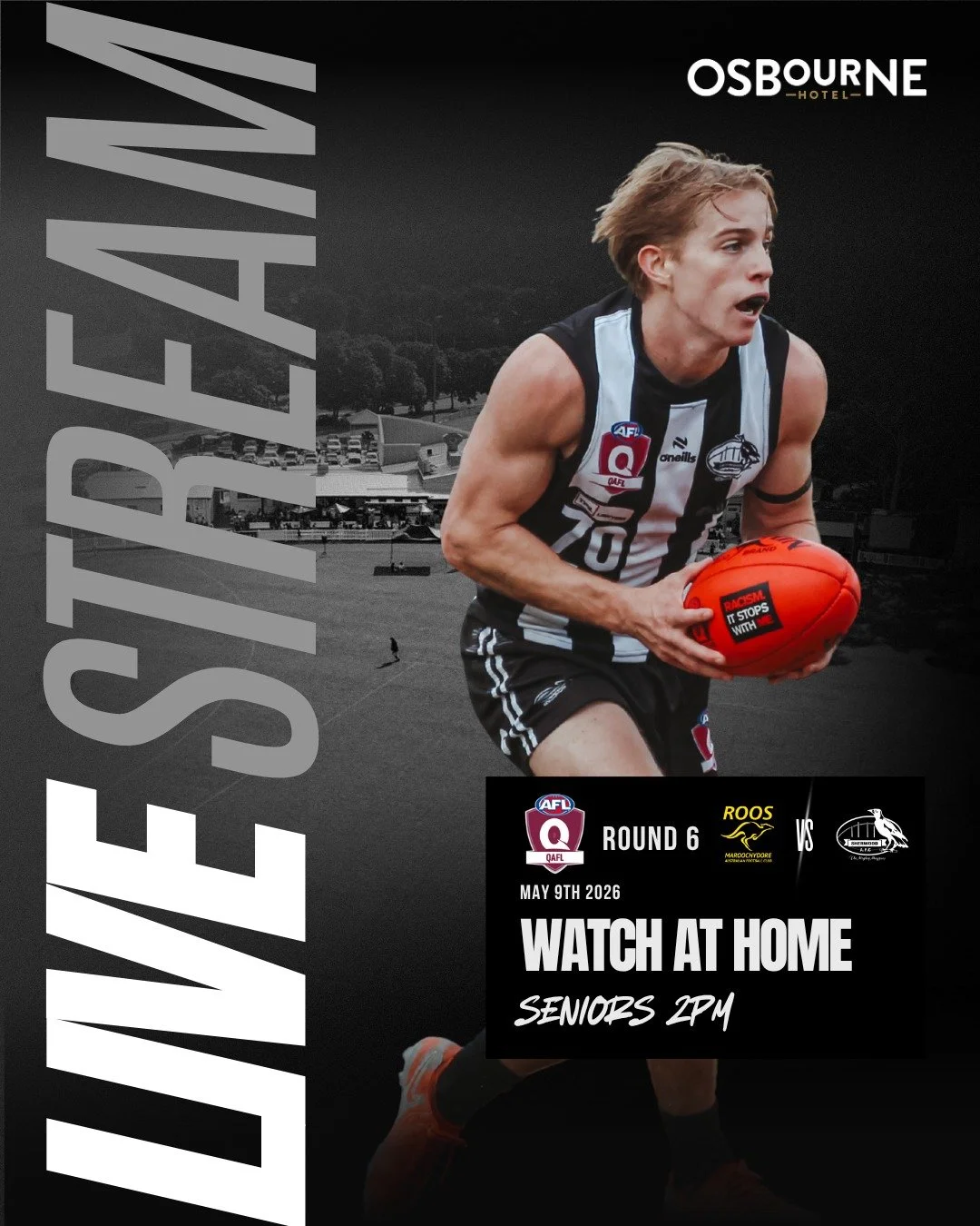 LIVE STREAM - SENIOR GAME 2PM 🎥

https://www.youtube.com/watch?v=7YD92BgVQgw

Let's go!

#HotPies ⚫⚪⚫
