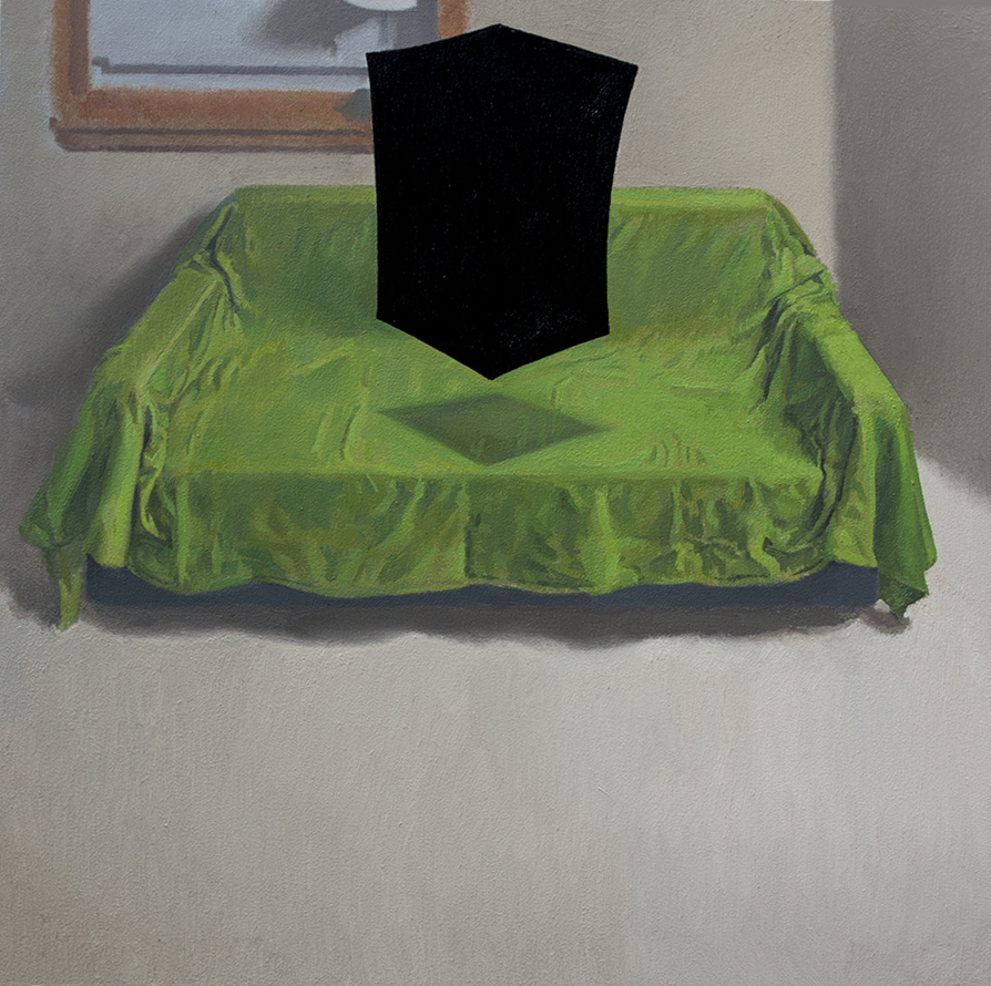 ...and then my parents showed up for Christmas 2013 oil on linen 12x12