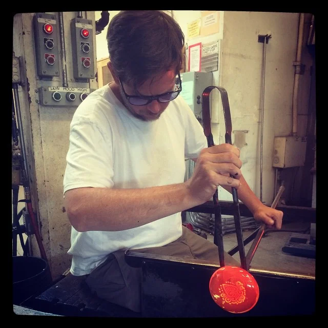 Brennan working at Pratt / July 2015