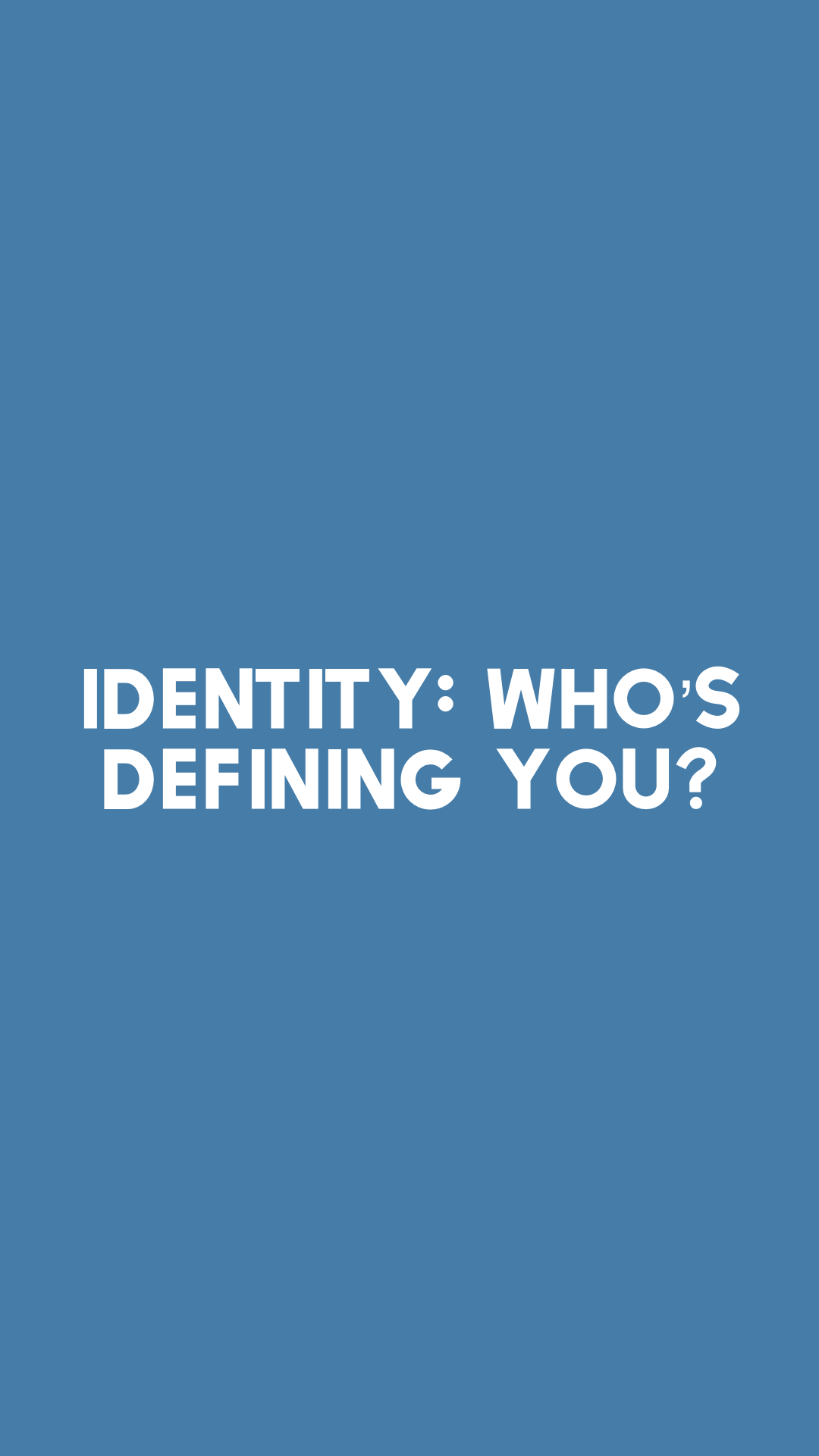       
  
      
  
 
    

 
    Equipment Needed:     Block     Spotify Playlist:  
 






















    

  
   
    Identity: Who's Defining You?
   
   
    #block-yui_3_17_2_1_1596473298750_26070 {
      --sqs-block-content-flex: 0;
    