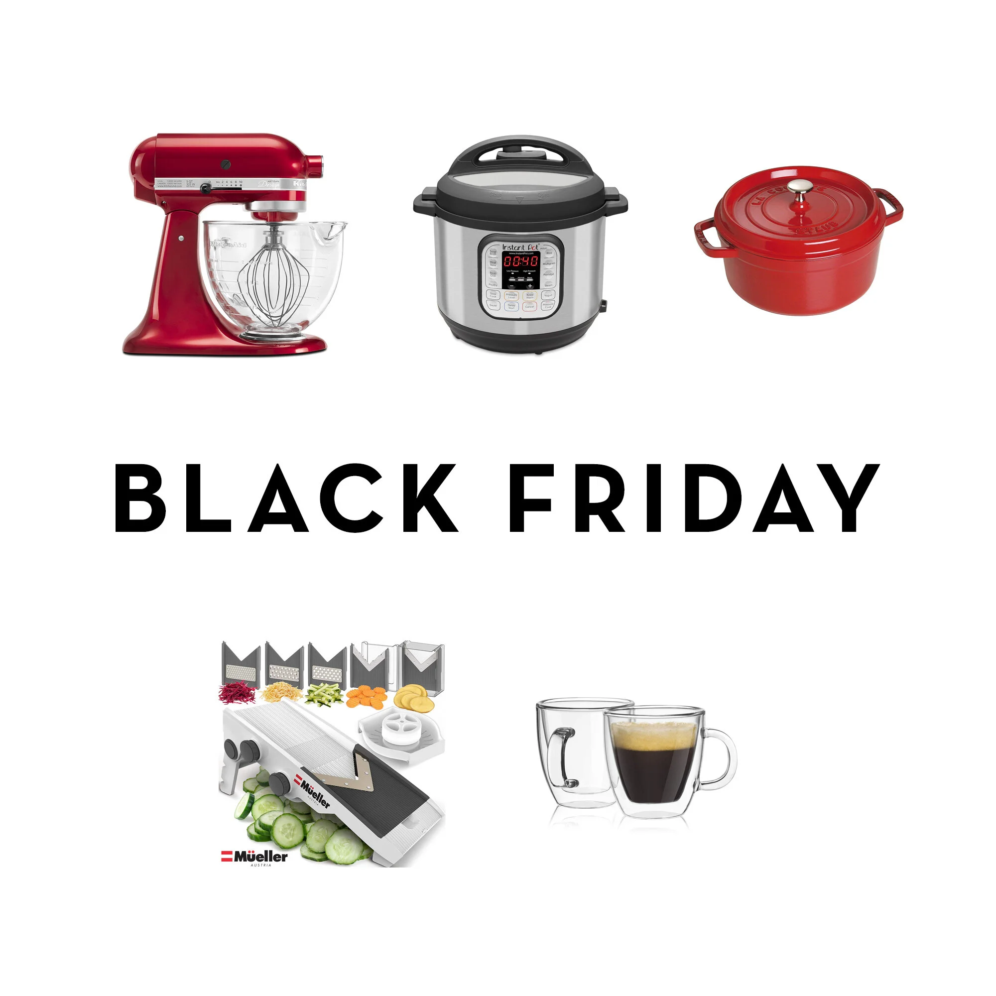 2019 Black Friday Food, Cooking, and Kitchen Related Deals!