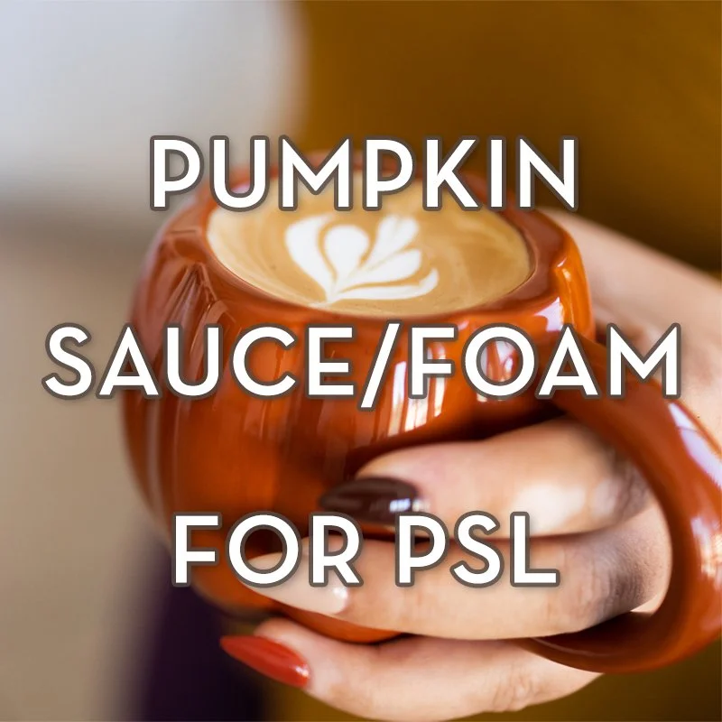 Pumpkin Sauce/Cold Foam for PSL