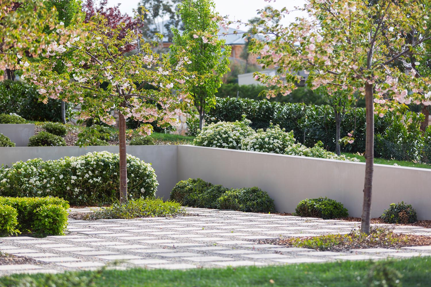 The Courtyard and Layered Surrounds