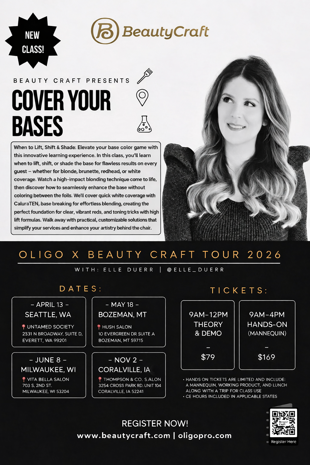 Oligo Professionnel x Beauty Craft Tour 2026