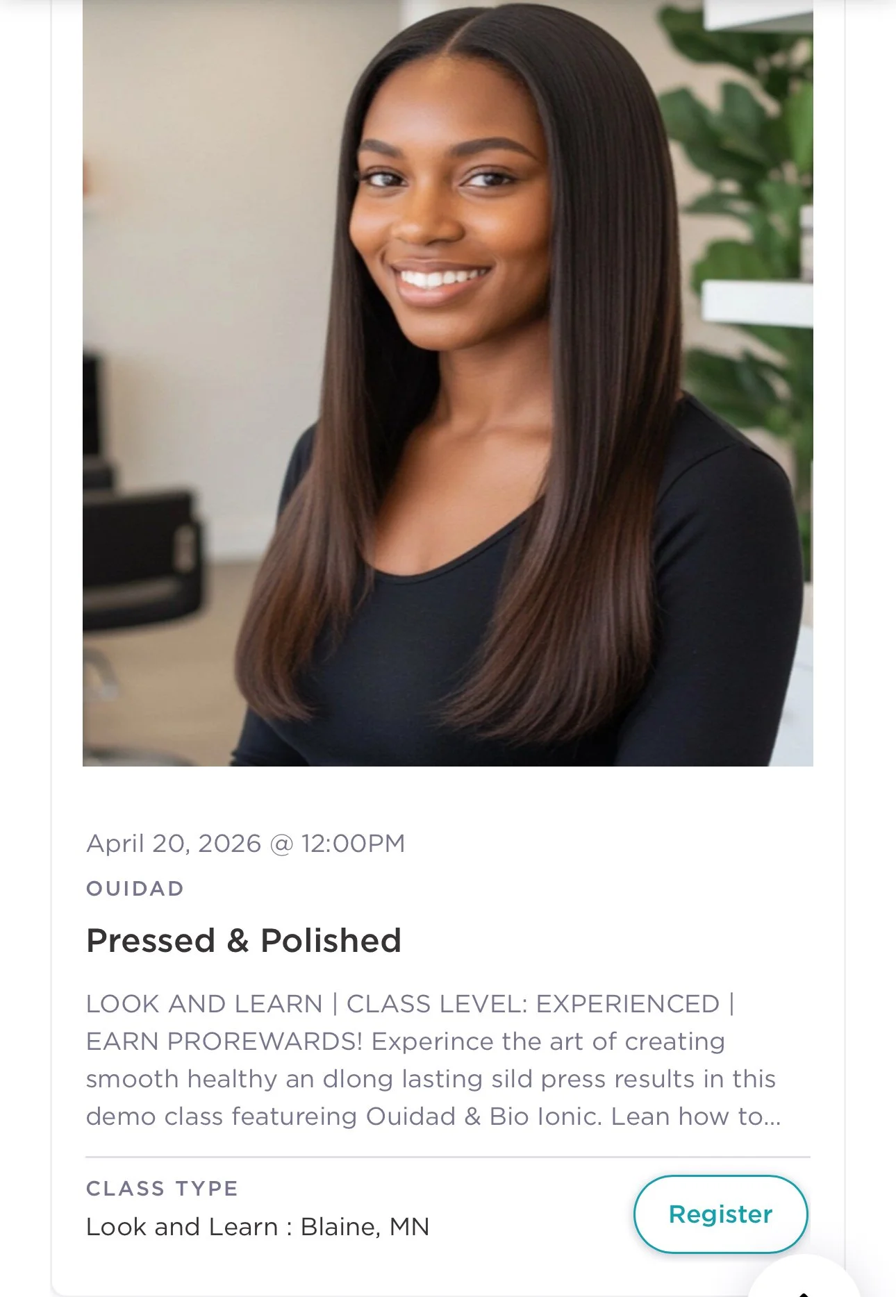 Ouidad Pressed and Polished