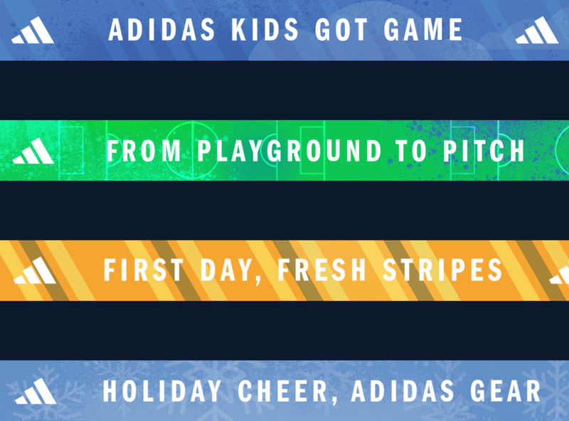Adidas x Macy's: Art Direction, Motion
