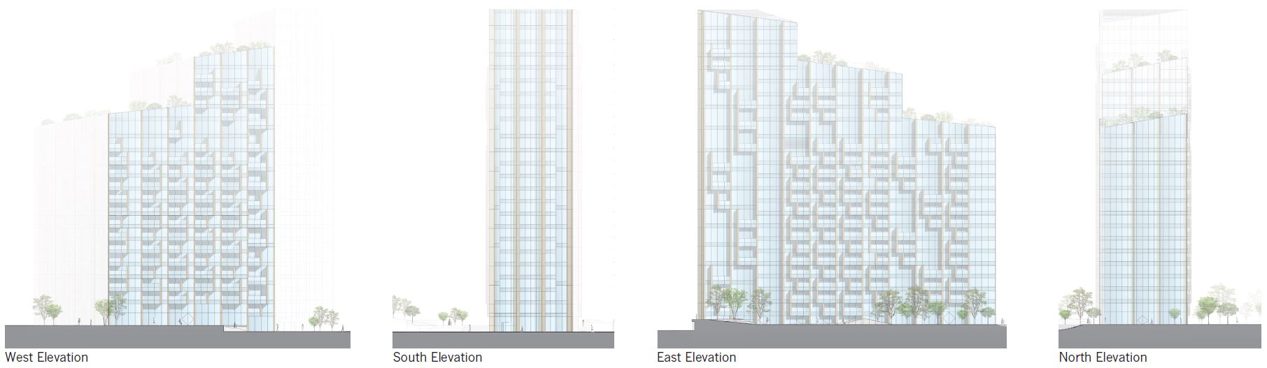 No. 2 Upper Riverside - Elevations