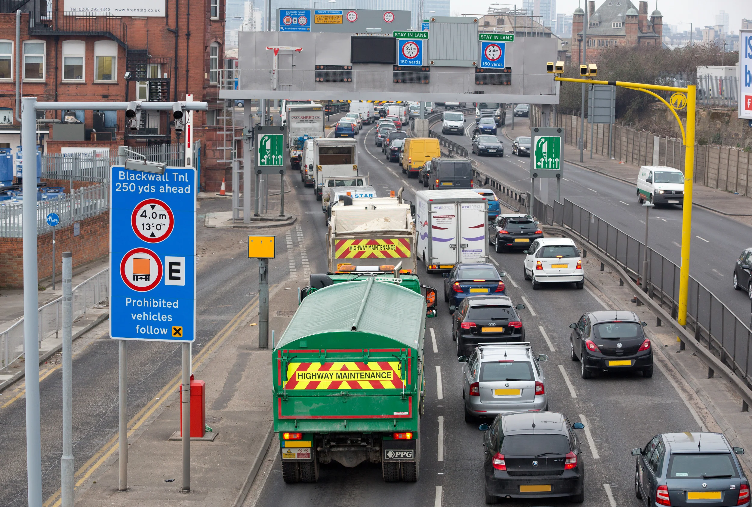 TfL propose the new Silvertown Tunnel to ease congestion at the existing Blackwall Tunnel