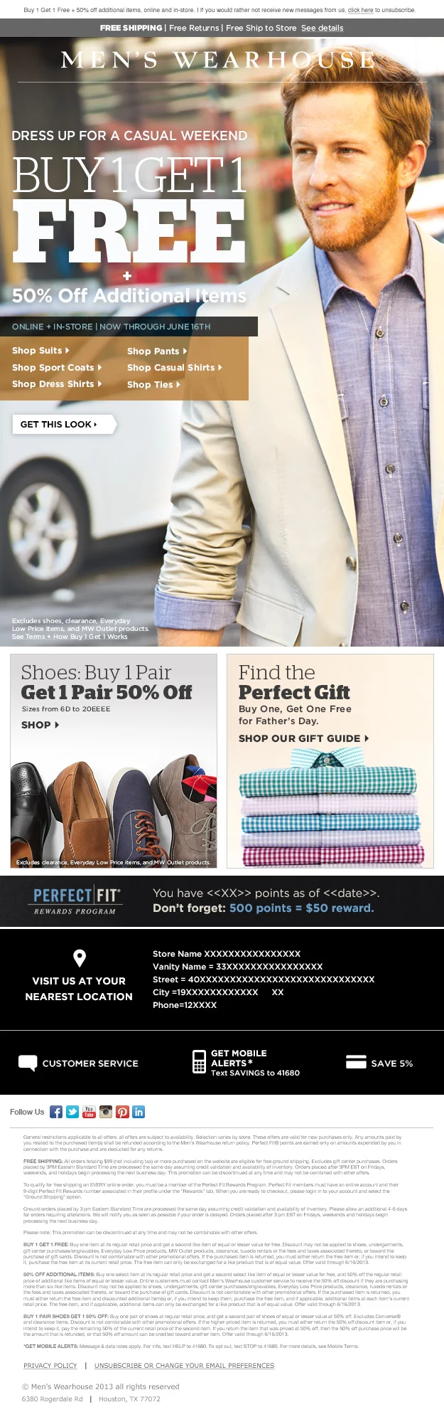Email - Men's Wearhouse