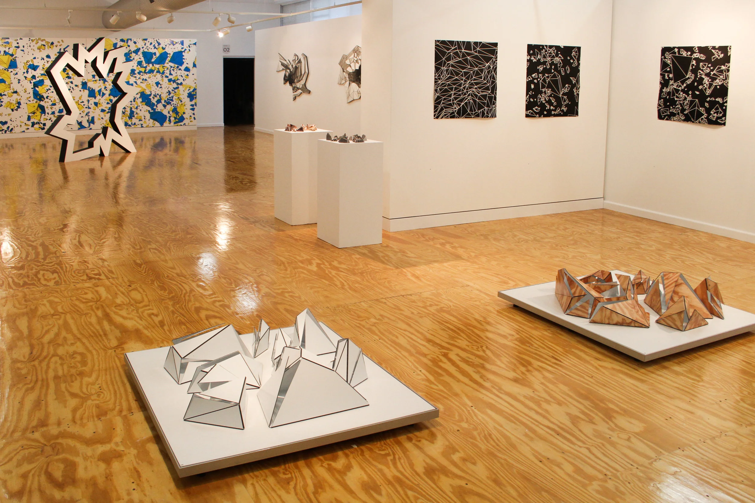 Installation view of Grotto 