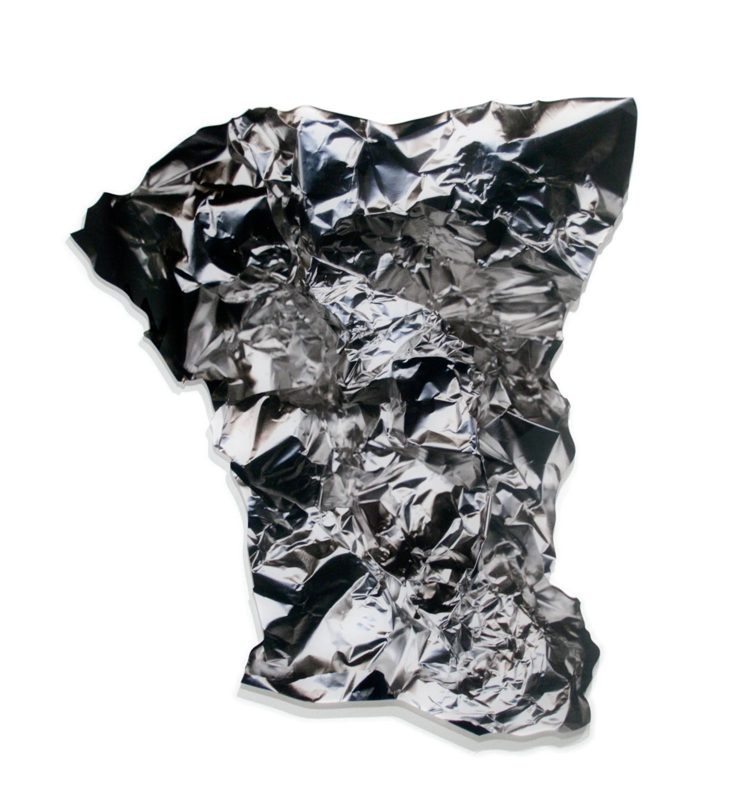 Silver, 2012 inkjet print on vinyl, acrylic approx. 77cm x 74cm