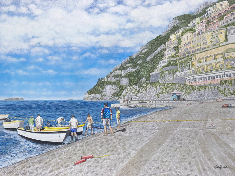 John Grimball #1265 (36x48) Positano (Local)