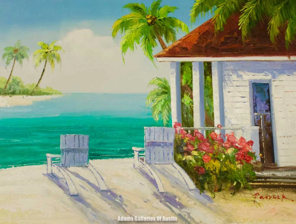 "Beach Chairs" (36x48) #1372