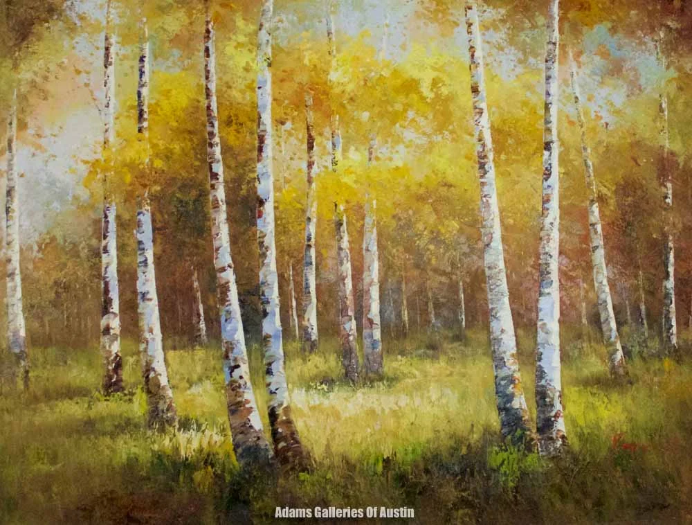 "Aspens" (36x48) #1386