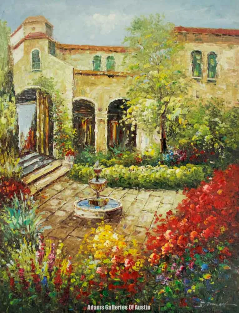 "Water Fountain"(36x48) #183