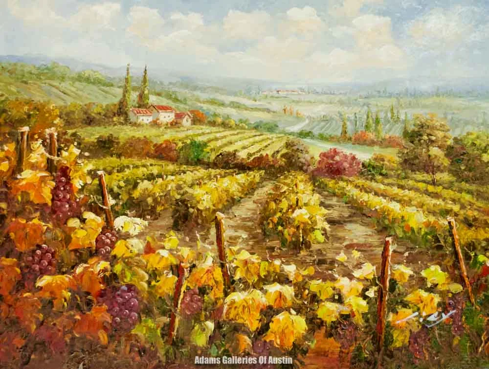 "Vineyard" (36x48) #1396