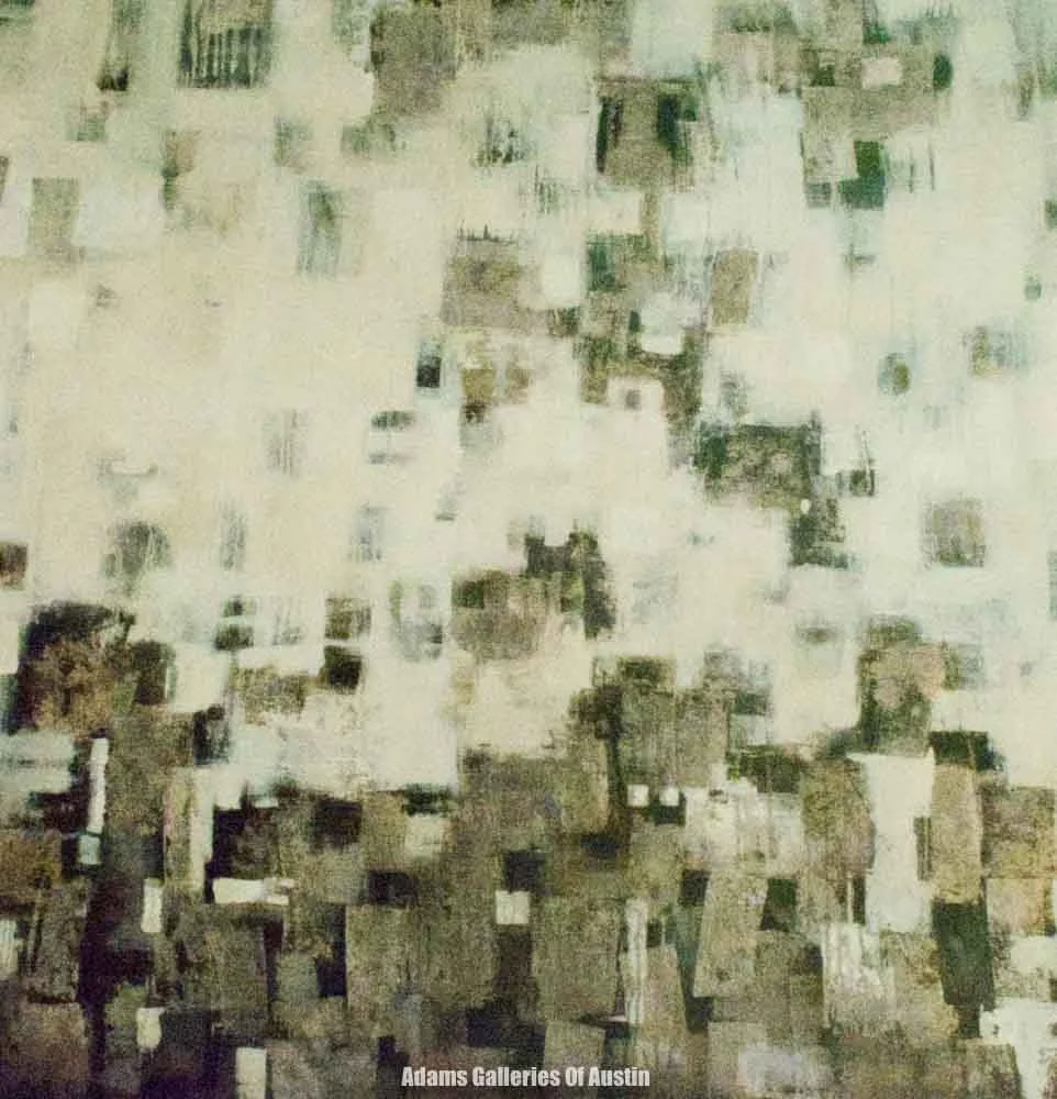 Liz Jardine "City Blocks II" (44x44) #1439