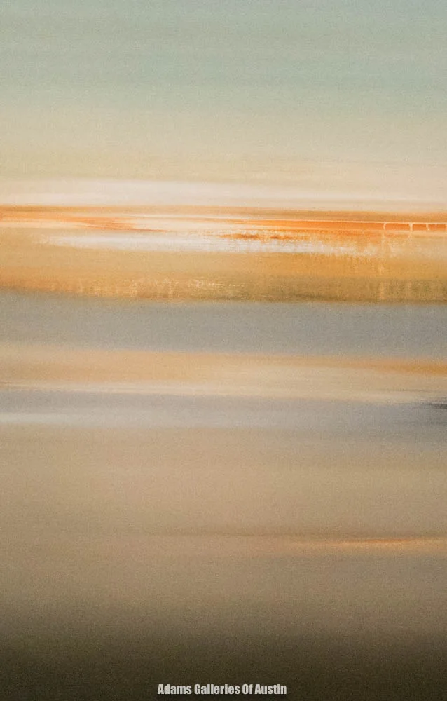 Lisa Ridgers "Sky Fall-Turquoise II" (33x57)