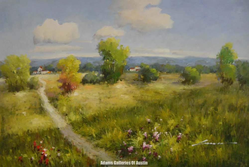 "Path through the Hill Country" (36x48)