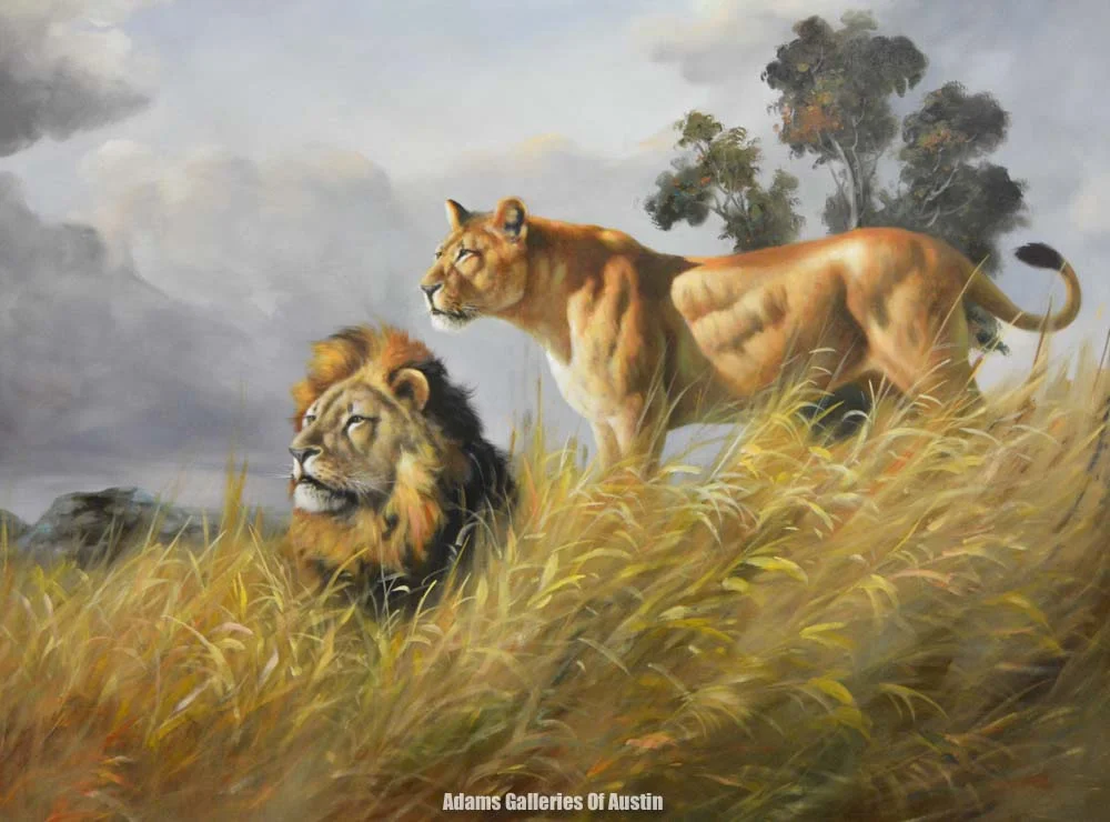 "Lion King" (36x48)