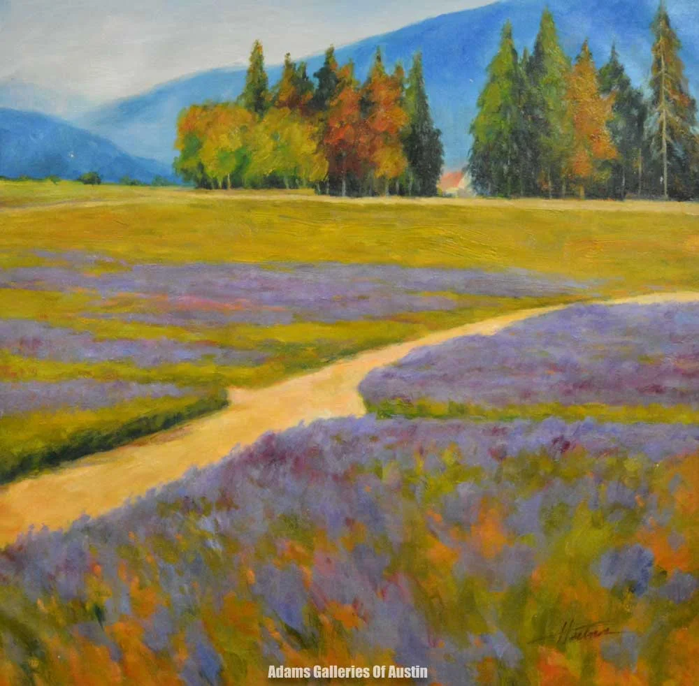 "Field of Blue Bonnets" (36x36)