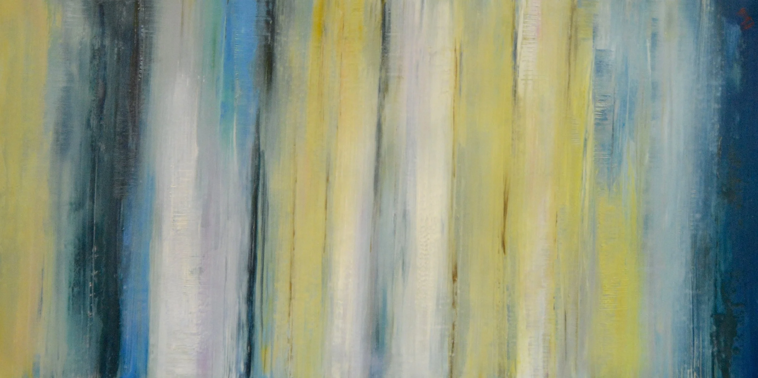 "Yellow & Blue Stripes"