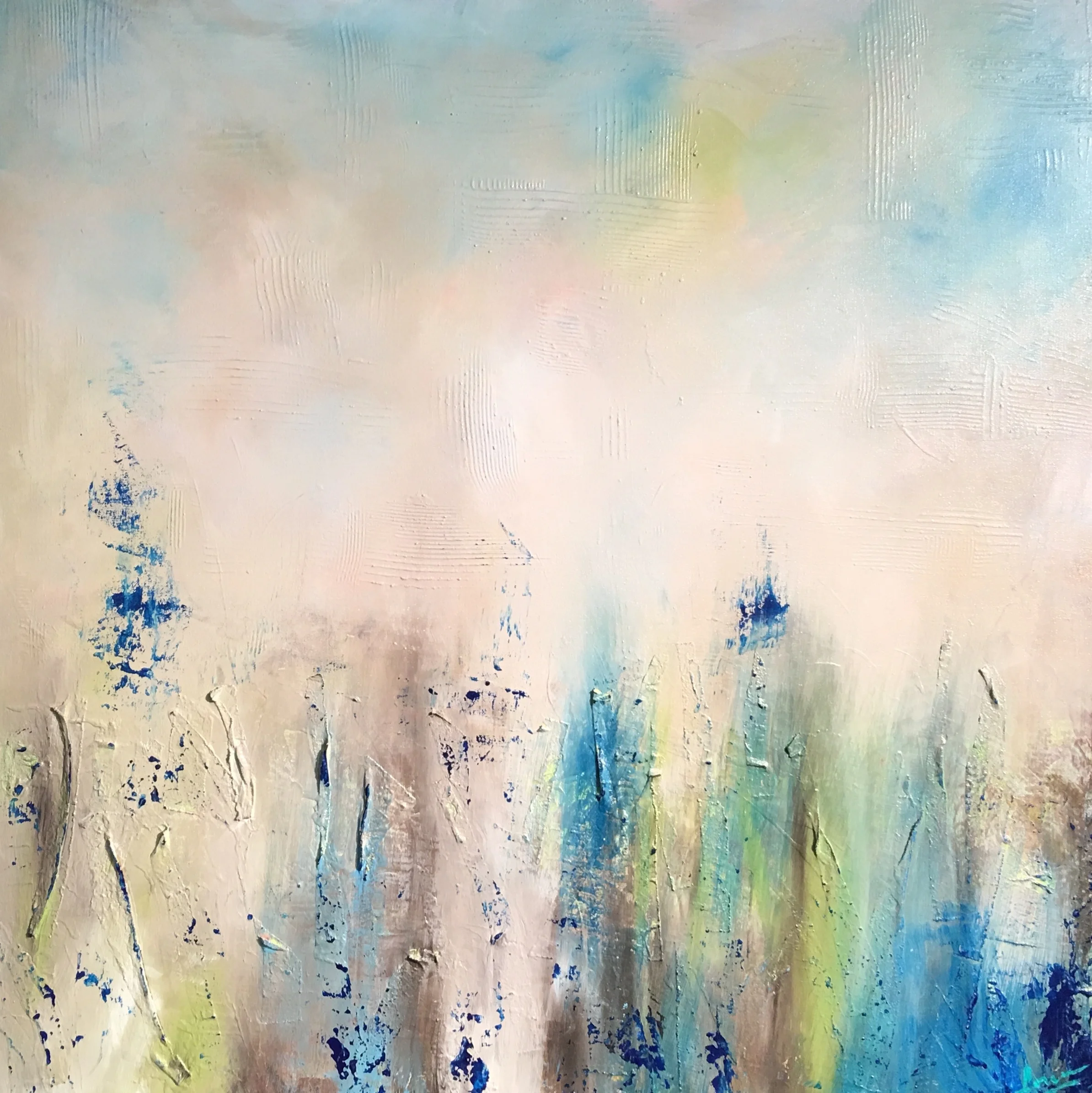 Lorena Masferrer "Morning Dew" (36x36)