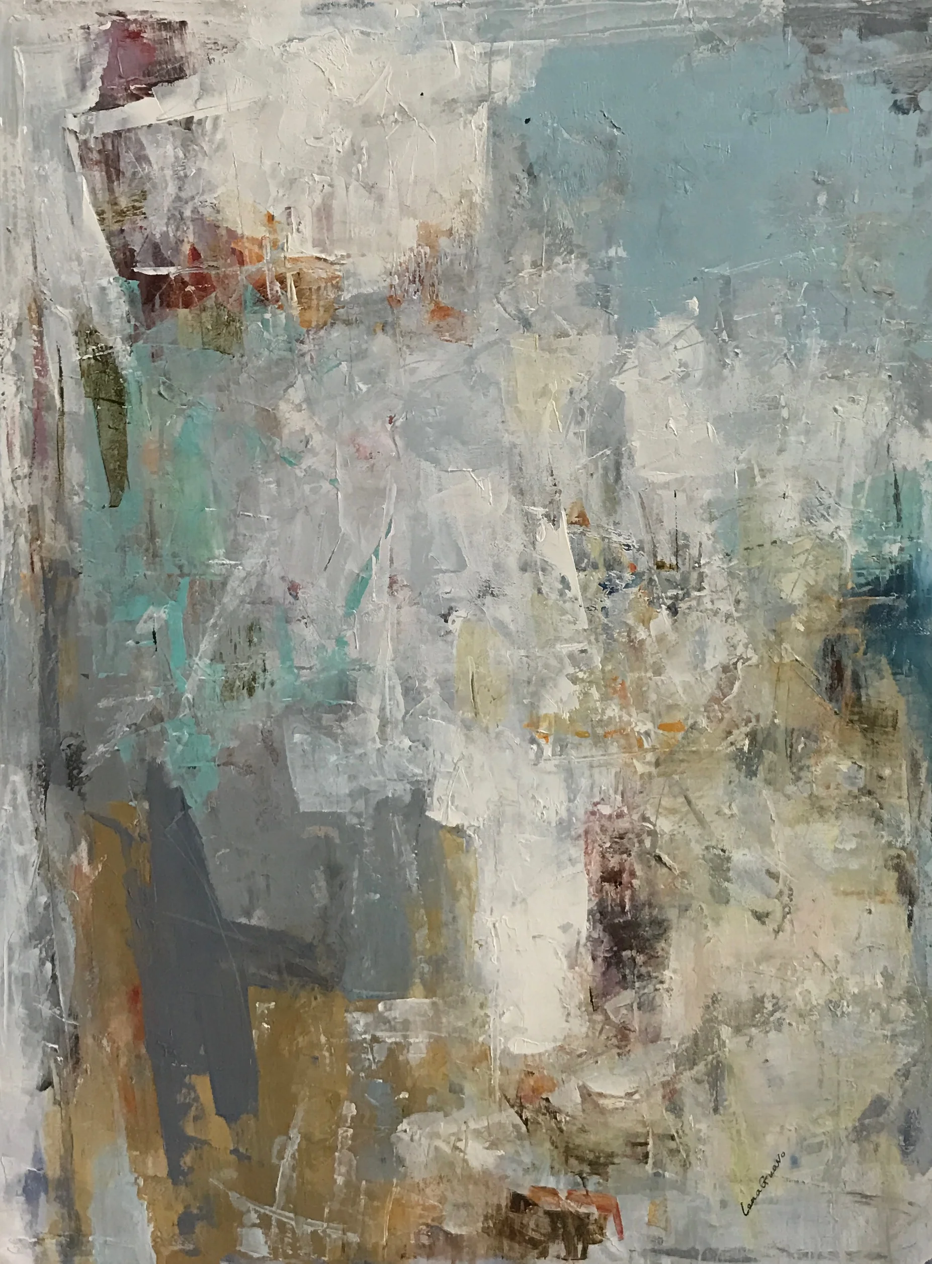 "Turquoise" 36x48