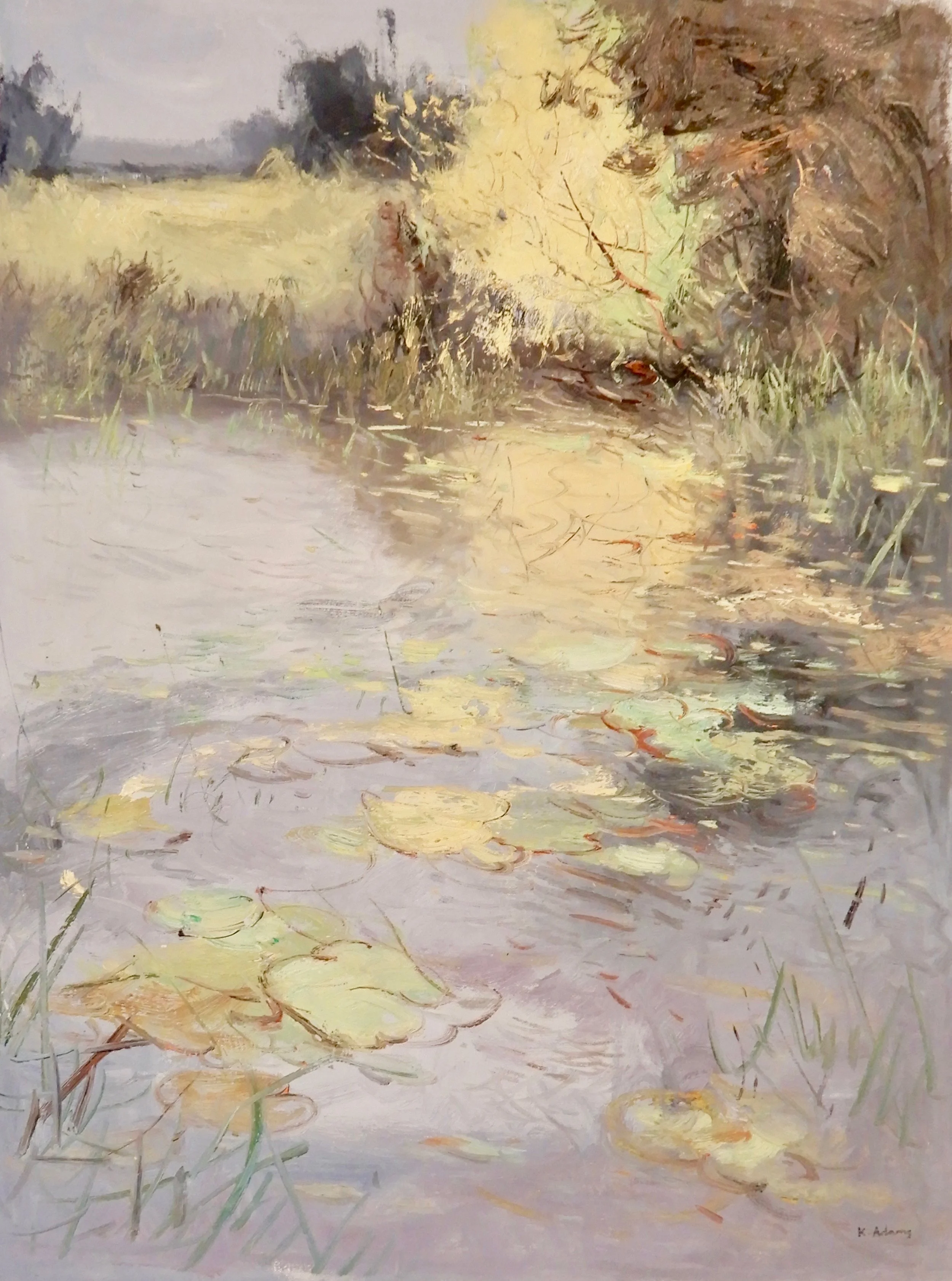 "Lilly Pad" 36x48