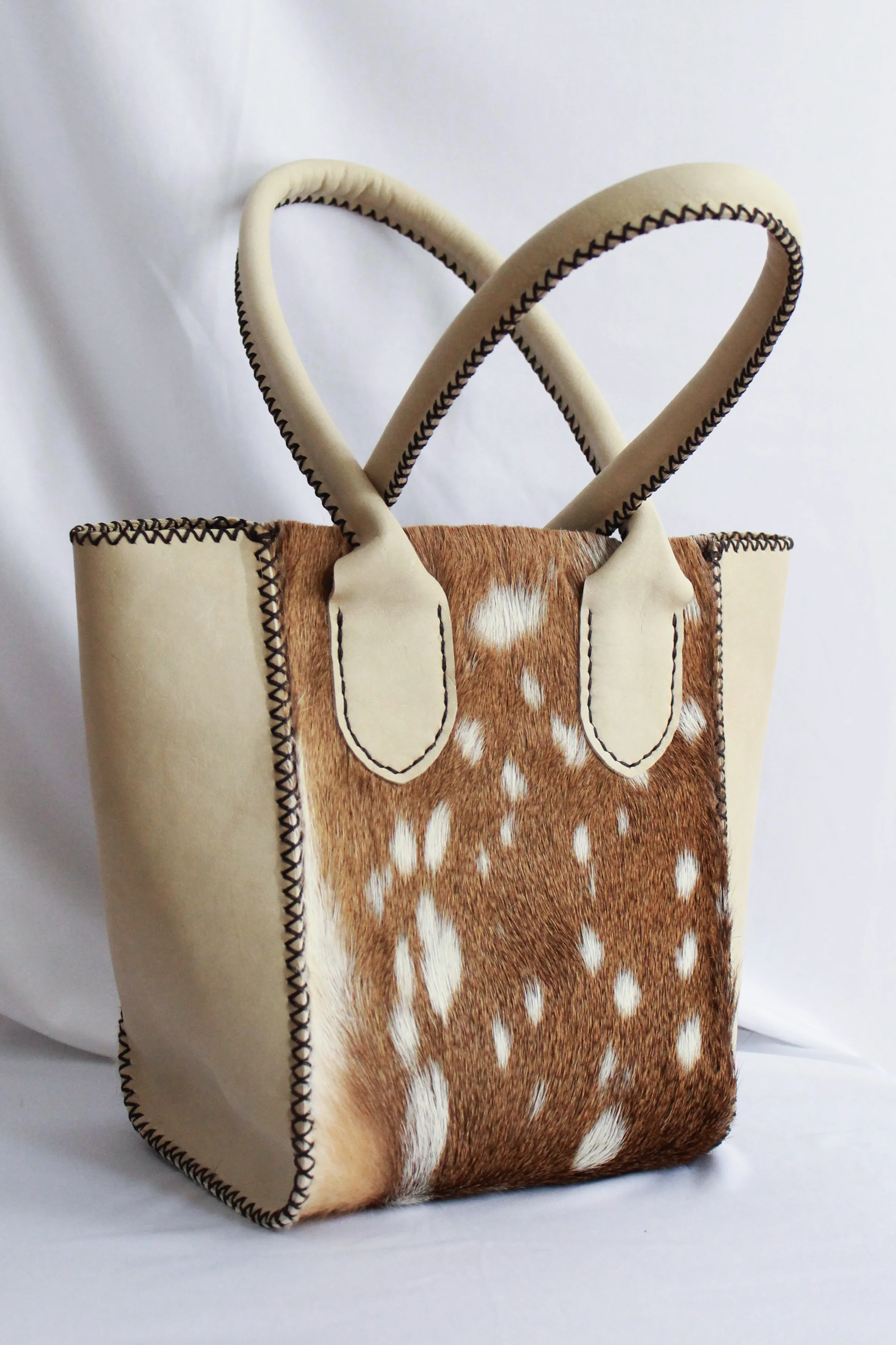 deer hide purse