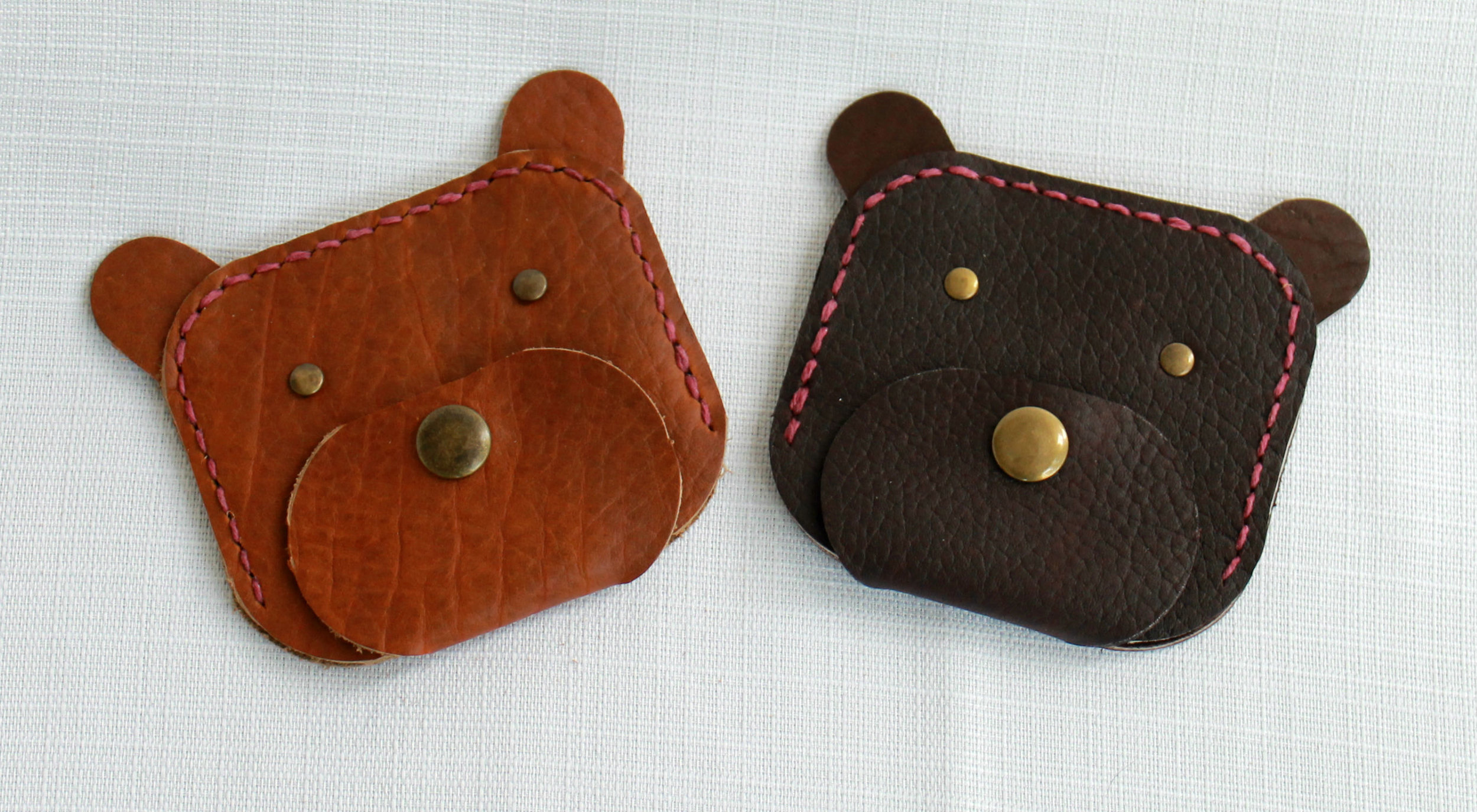 We thought that our nights spent at the West Glacier Farmer's Market would be filled with sales of these amazing bear coin purses. Sometimes we misjudge demand.