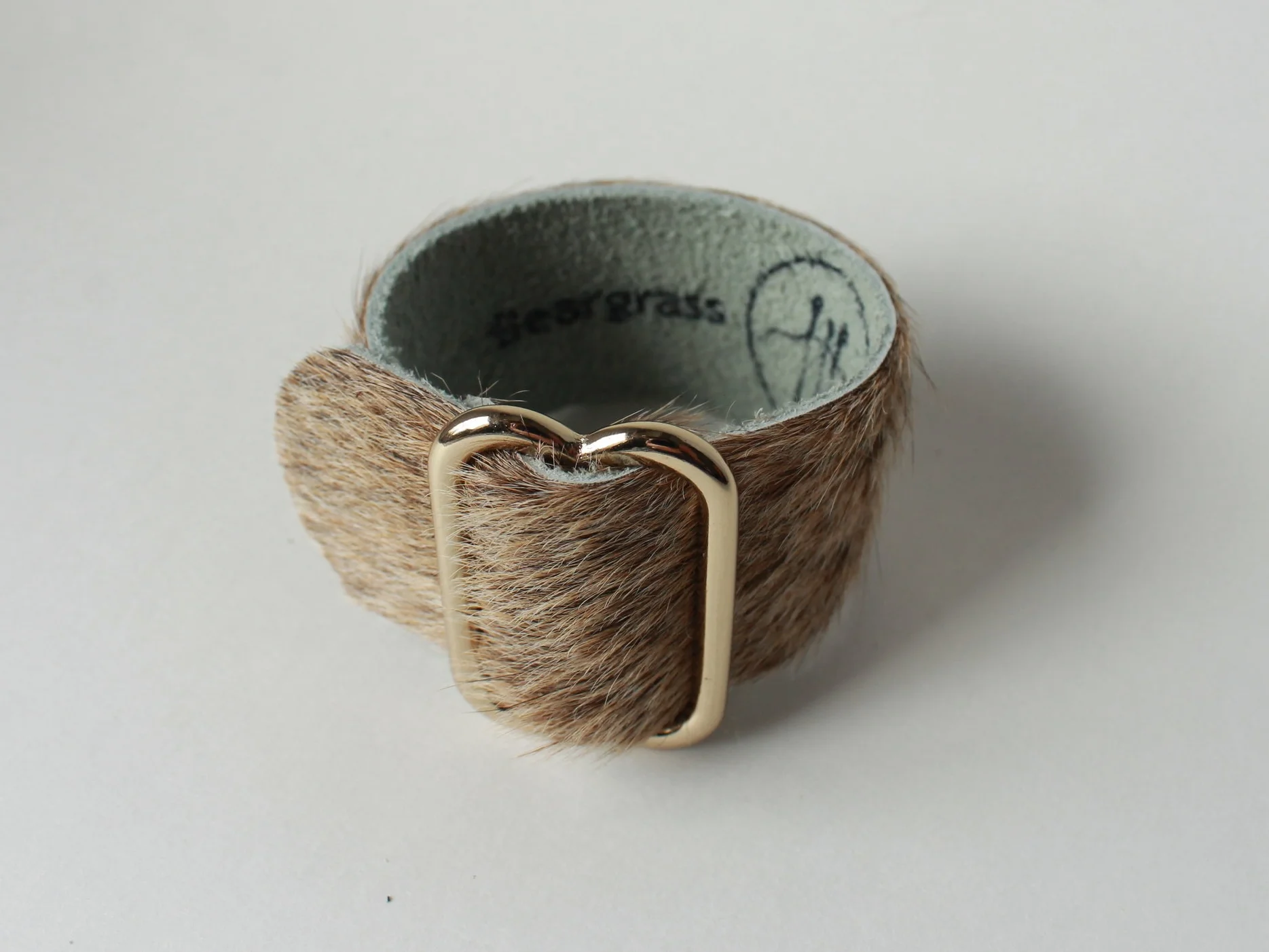 Cowhair Cuff