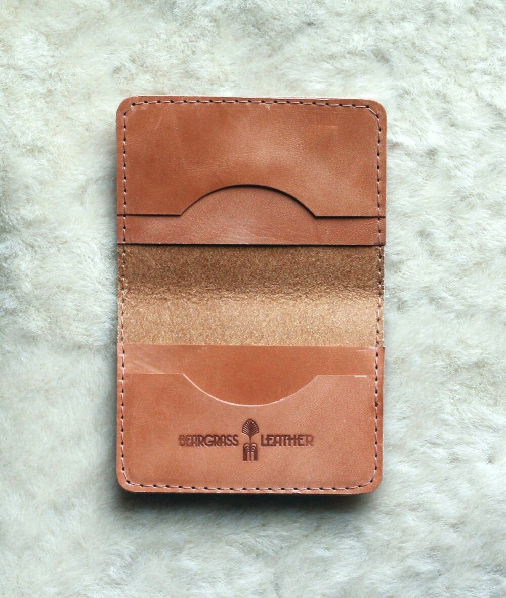 Grisbi Wallet - vegetable tanned leather I Made in France