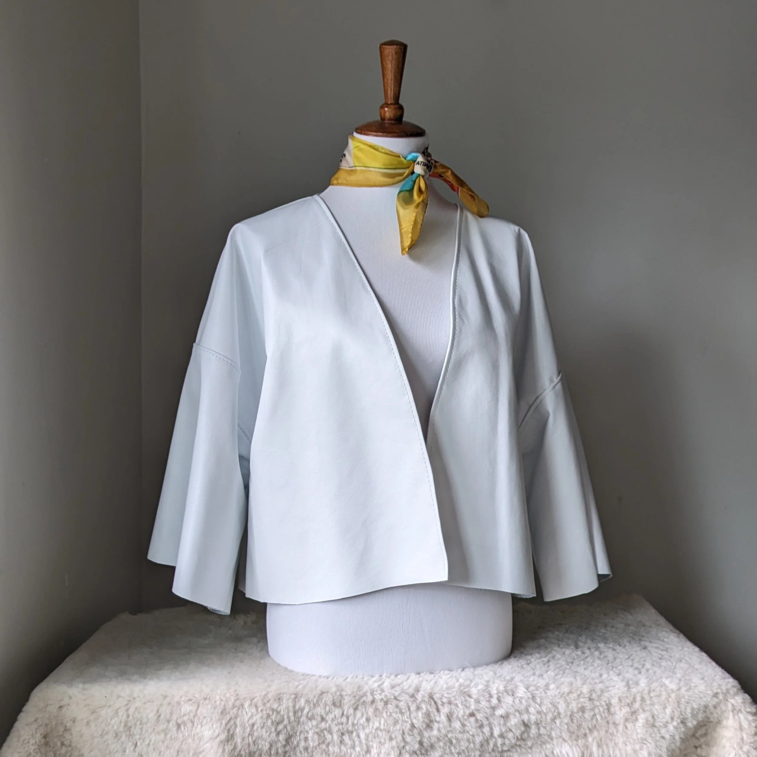 Naomi Jacket in Bright White
