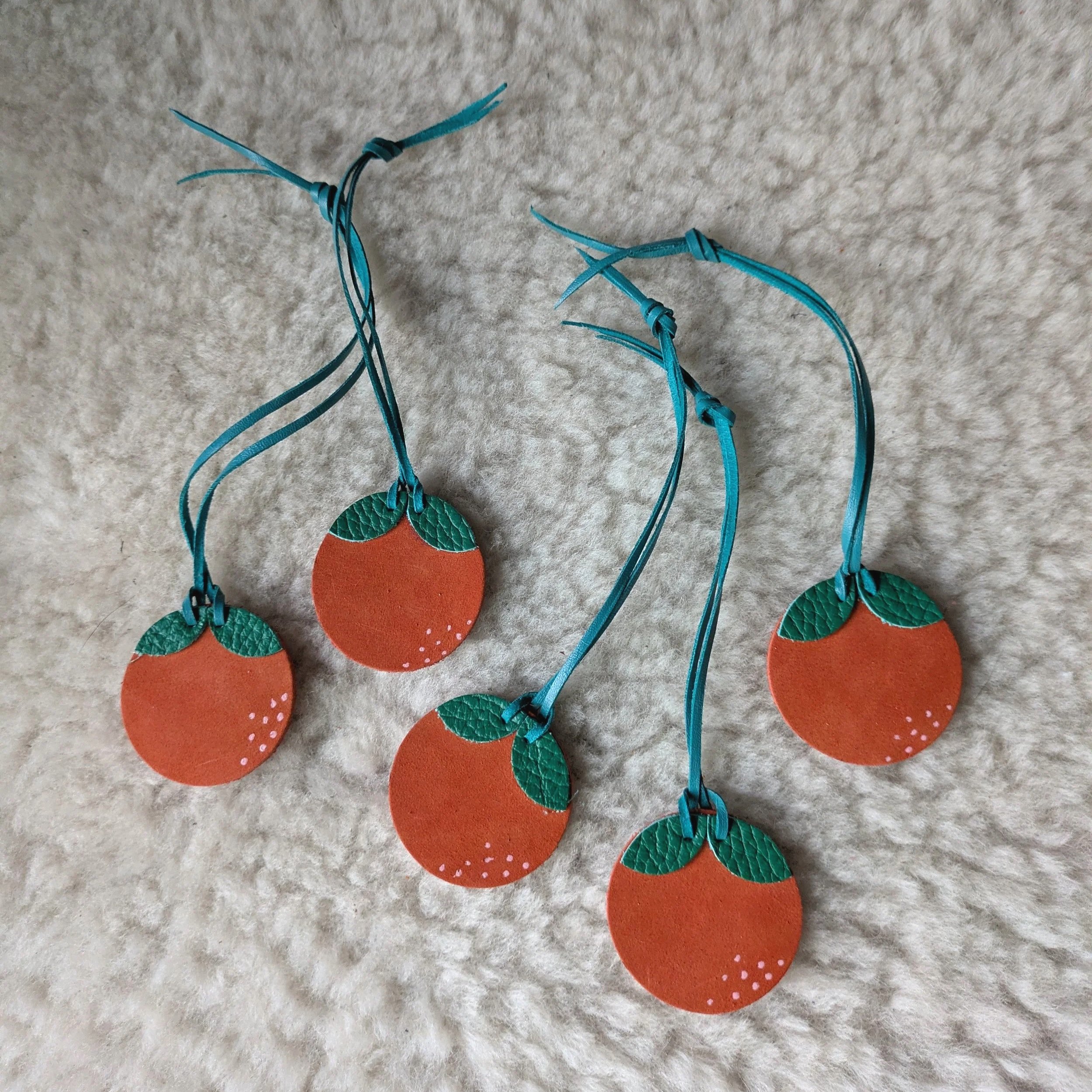 Orange Charm/Ornament