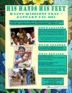 Haiti Trip - DATE CHANGE to Feb 26-Mar 5