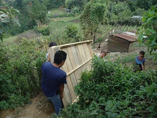 Building beds and delivering them to homes...