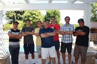 Our fearless construction team, led by Ron Bittner (professional builder)