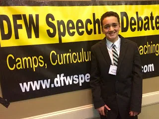 Jordan Ramsey Takes 3rd Place in Speech Competition with Speech on El Salvador