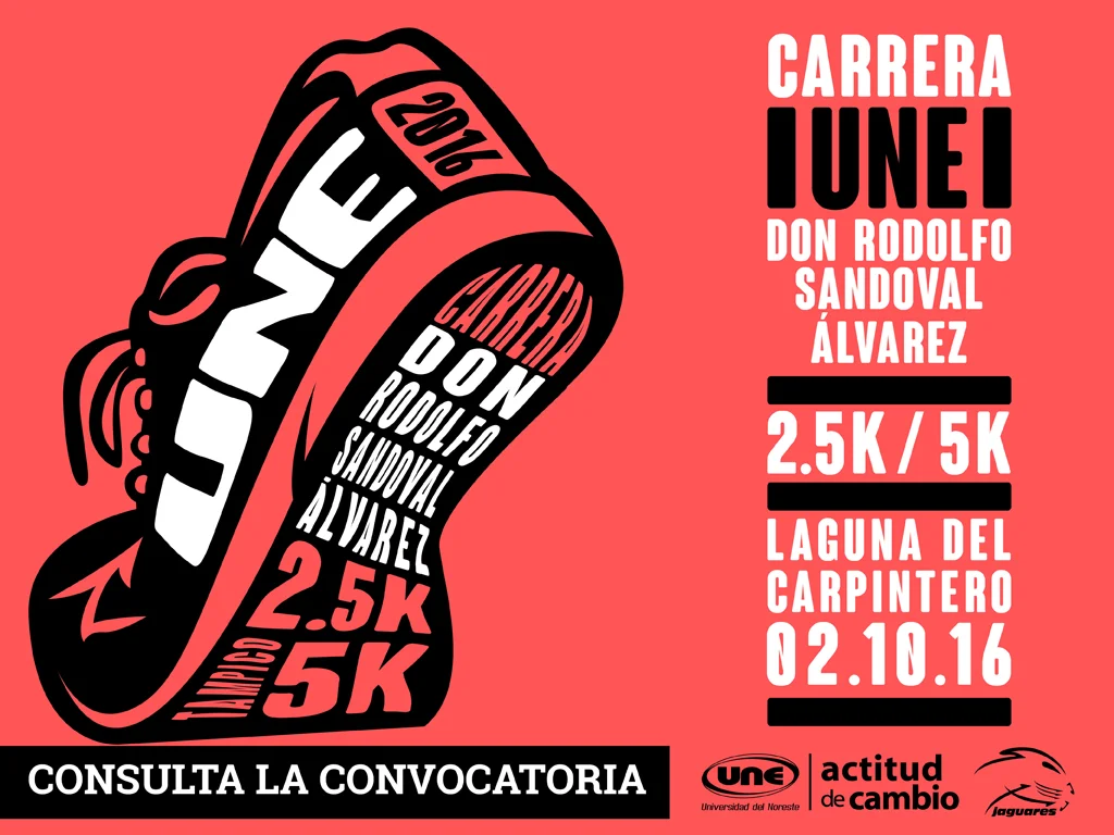 2a. Carrera UNE "Don Rodolfo Sandoval Álvarez" 2.5k y 5k