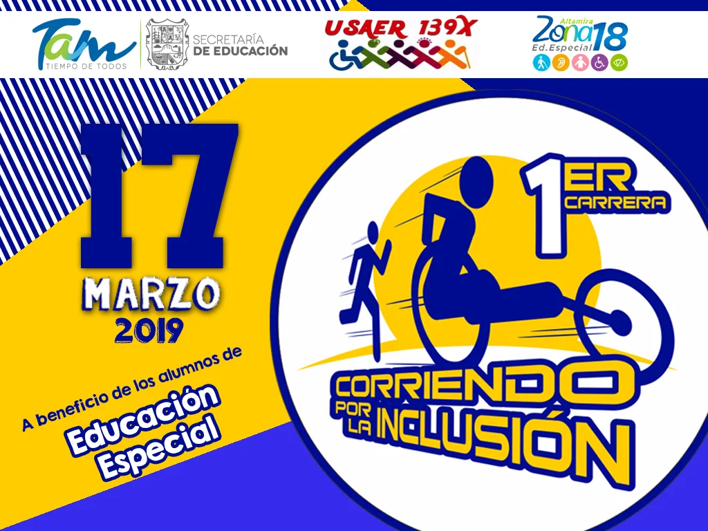 1a. Carrera "Corriendo por la Inclusión"