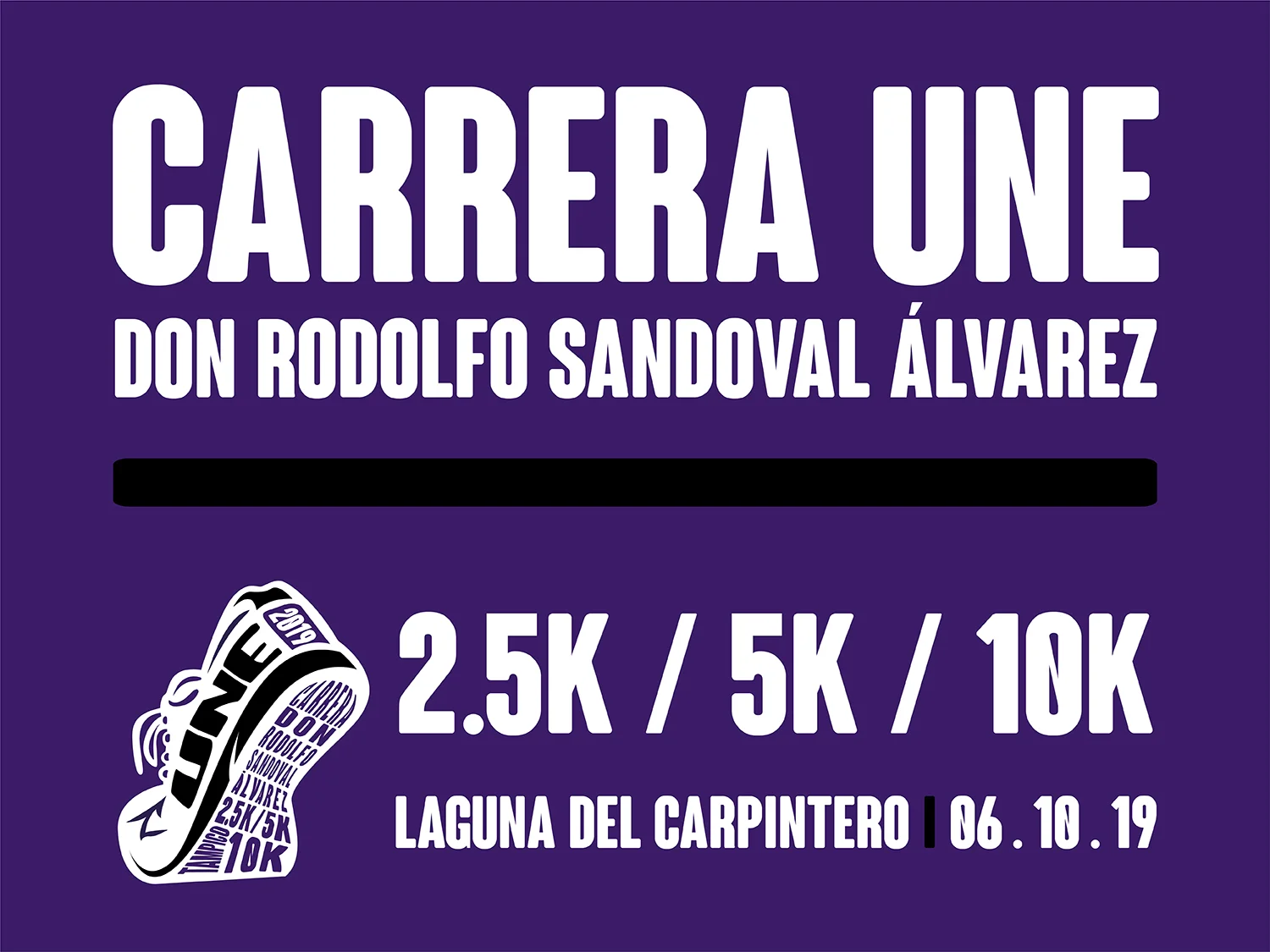 Carrera UNE 2019 "Don RodolfoSandoval Álvarez"