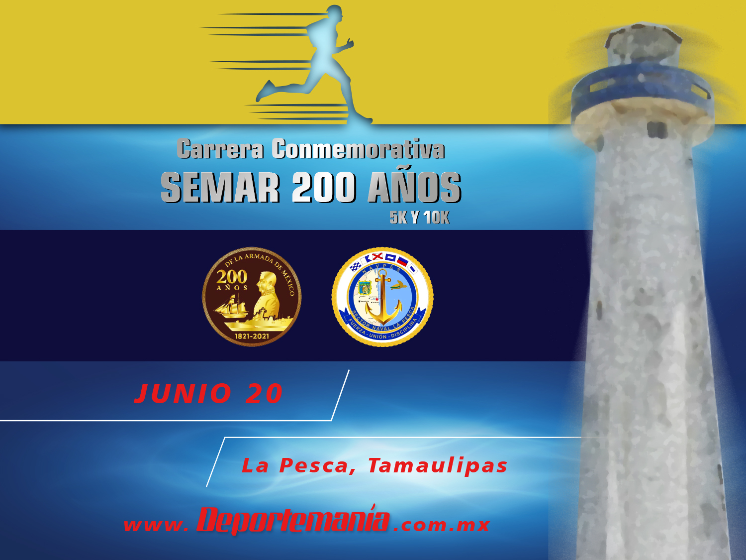 Carrera Conmemorativa SEMAR 200 Años 
