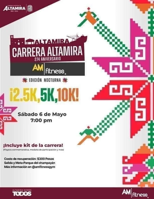 Carrera 274 Aniversario de Altamira