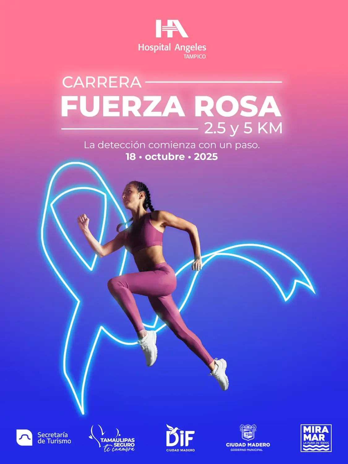 Carrera Fuerza Rosa