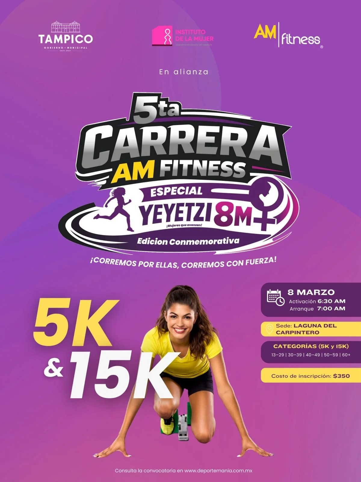 5a. Carrera AM Fitness Especial YEYETSI 8M
