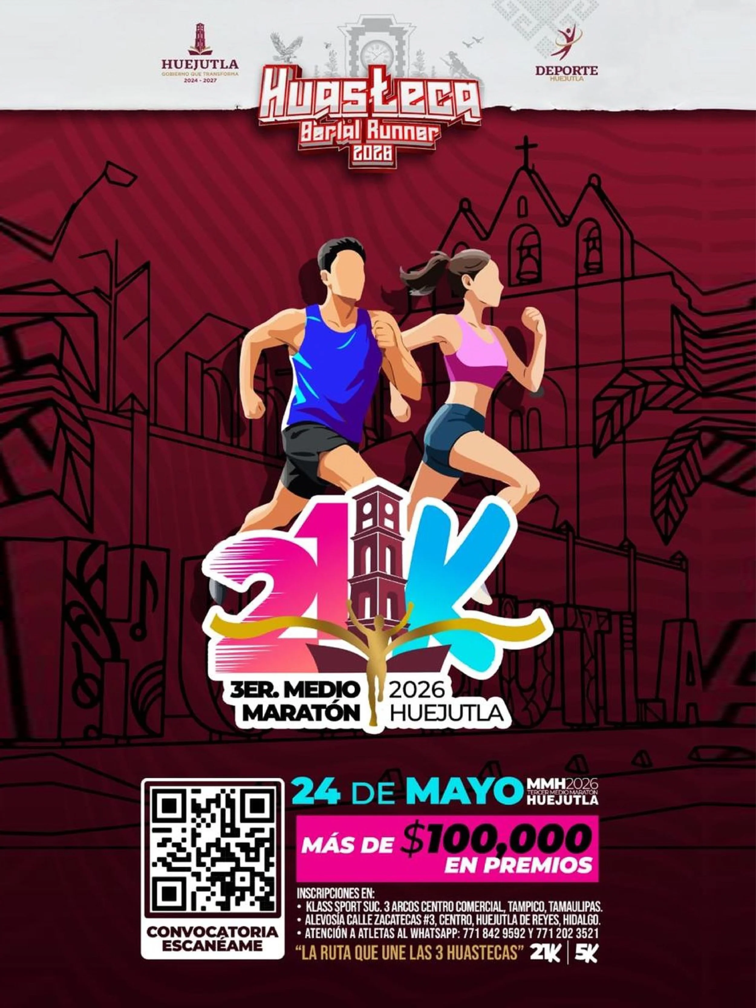 3er. Medio Maratón Huejutla