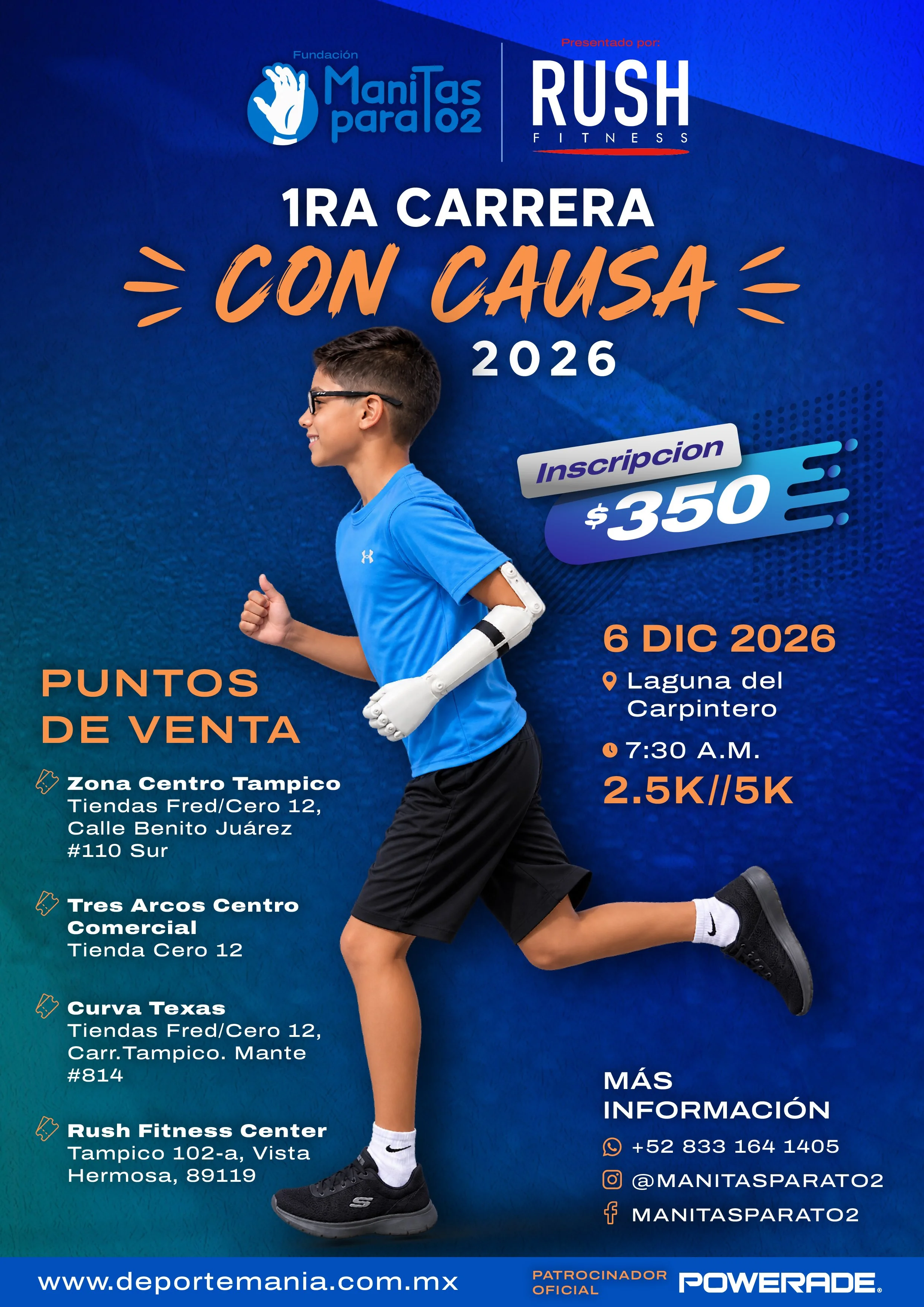 1a. "Carrera Con Causa Manitas Para To2"