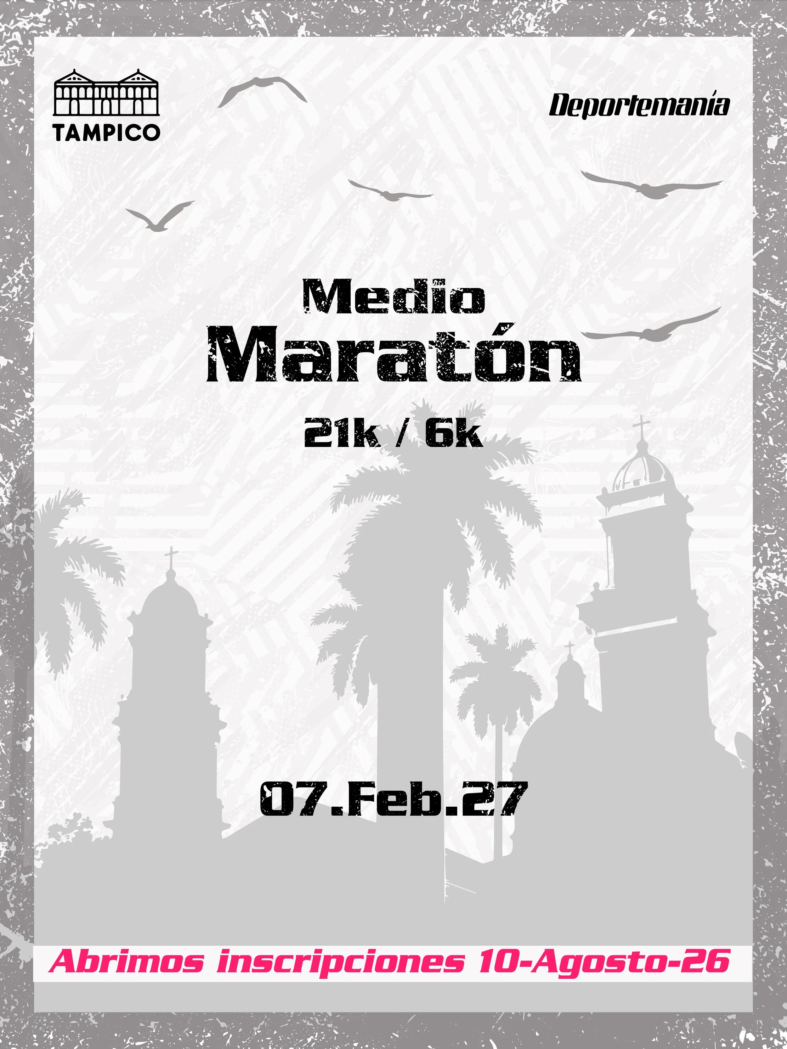 Medio Maratón Tampico 21K y 6k