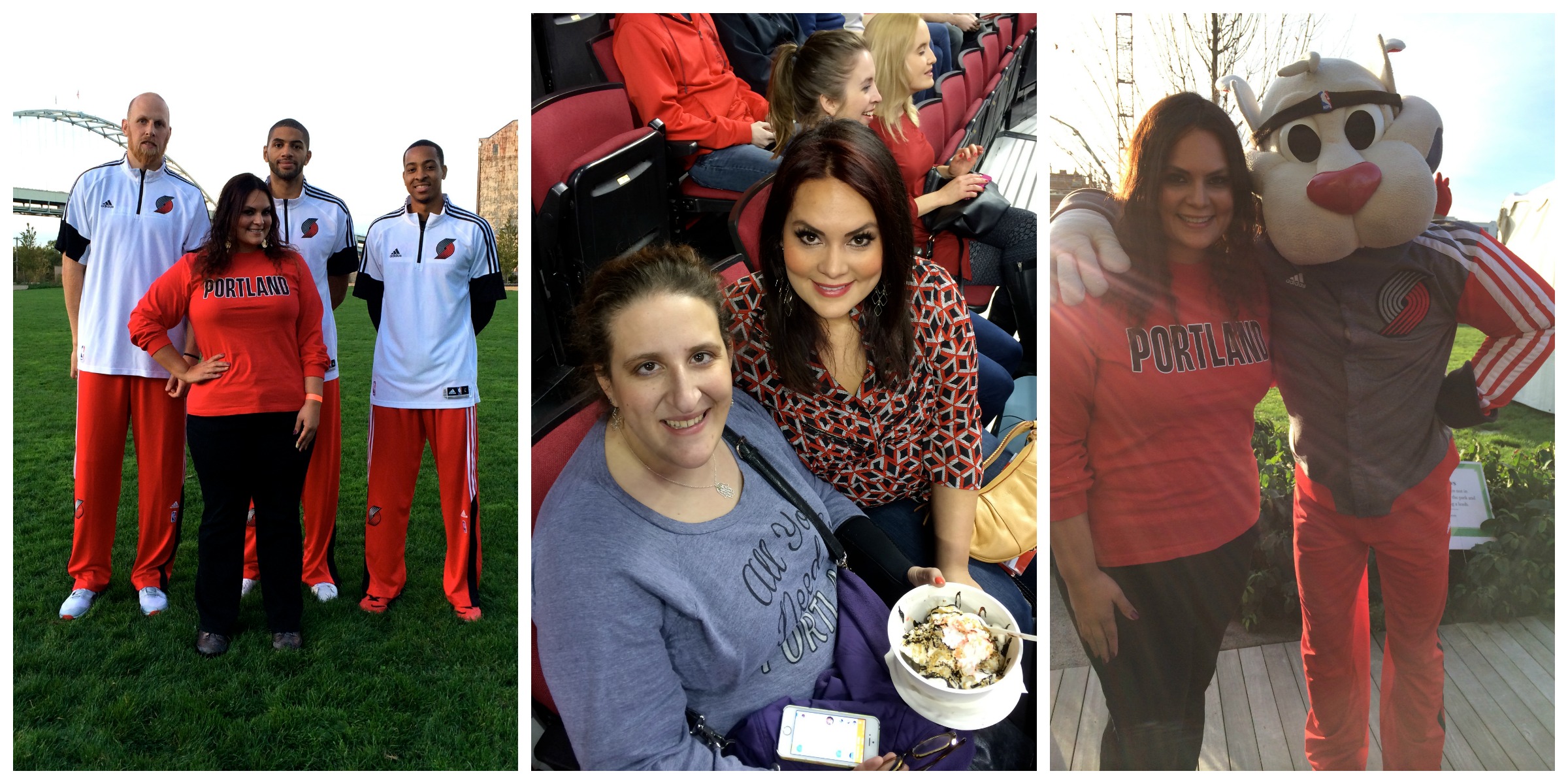 I love to root on my Trail Blazers. Let's go Rip City!
